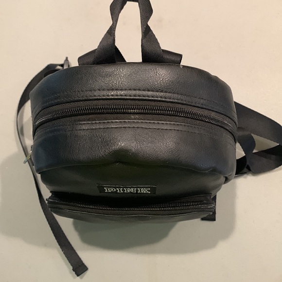 PINK Black mini backpack - Picture 5 of 11